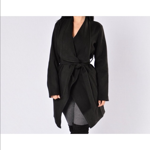 Fashion Nova Jackets & Coats | Faux Wool Coat From Fashion Nova | Poshmark